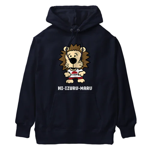 いずる丸　後ろがKO-GO-SHI-　ヘビーウェイトパーカー（濃色仕様） Heavyweight Hoodie