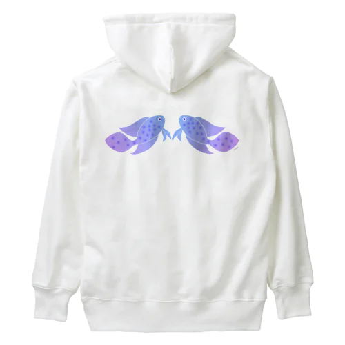 メルヘンなシモフリタナバタウオ Heavyweight Hoodie