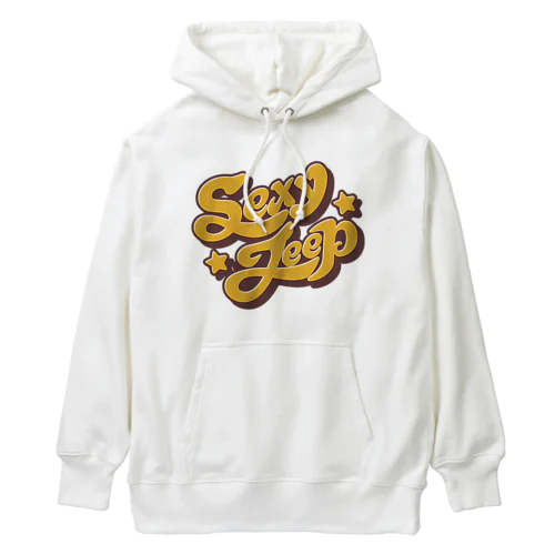 セクシージープWスター　イエロー Heavyweight Hoodie