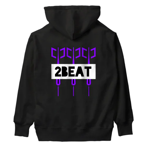 パープルダーツ2BEAT Heavyweight Hoodie