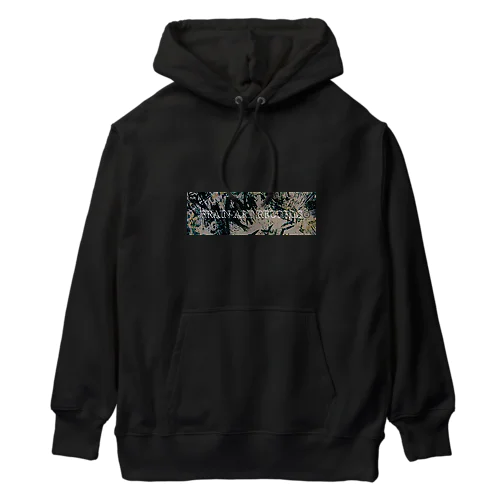 BRAIN ART RECORDS 2023 A/W WEB SHOP limited Product Heavyweight Hoodie