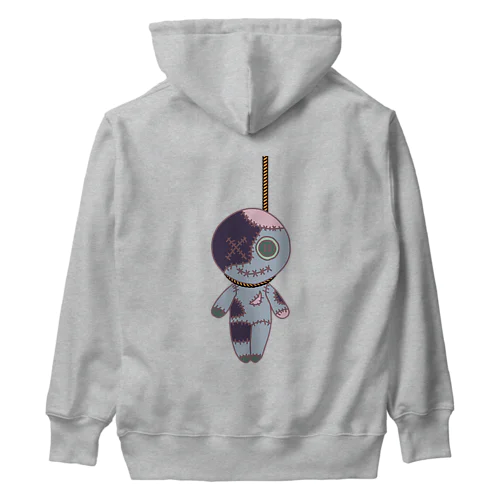 HANGING VOODOO DOLL SMOKEY Heavyweight Hoodie