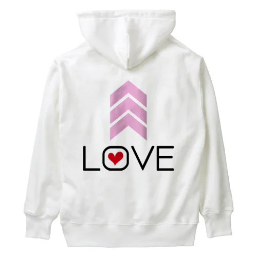 LOVE UP Heavyweight Hoodie