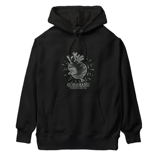 グラ丸　黒t Heavyweight Hoodie