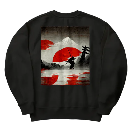 AI・Japanese style Heavyweight Crew Neck Sweatshirt