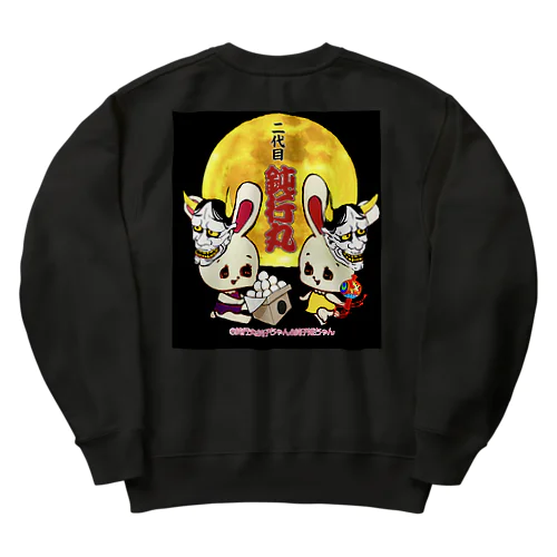 new鈍子ちゃん&鈍子姫ちゃん！ Heavyweight Crew Neck Sweatshirt