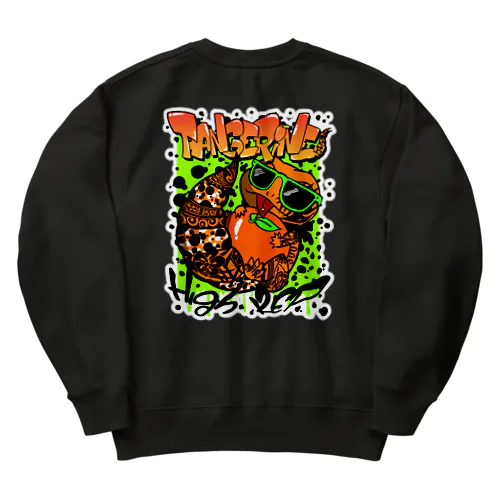 チャラ男タンジェリン Heavyweight Crew Neck Sweatshirt