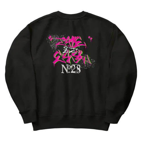 No.428 Take it easy  タギング　ロゴ Heavyweight Crew Neck Sweatshirt