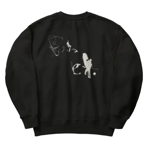 蜘蛛 Heavyweight Crew Neck Sweatshirt