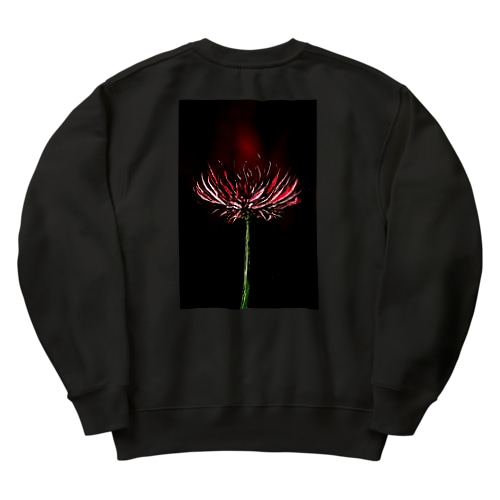 彼岸花 Heavyweight Crew Neck Sweatshirt