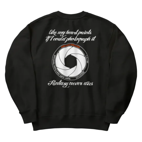 fantasy never dies Heavyweight Crew Neck Sweatshirt