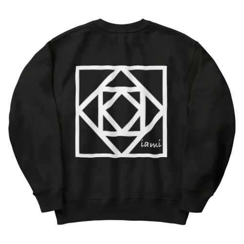 Rose（白） Heavyweight Crew Neck Sweatshirt