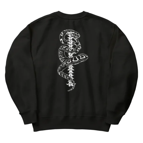 spinal Black Heavyweight Crew Neck Sweatshirt