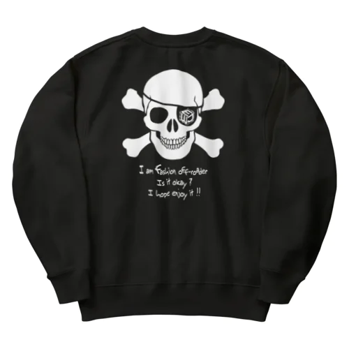 EWJ SKULL Heavyweight Crew Neck Sweatshirt