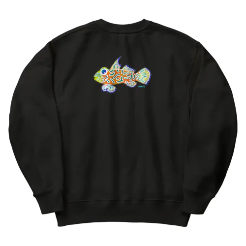 マンダリンフィッシュ Heavyweight Crew Neck Sweatshirt