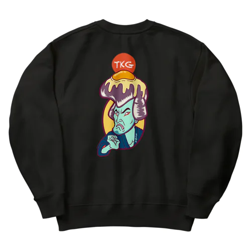 【バックプリント】卵かけ五右衛門 Heavyweight Crew Neck Sweatshirt