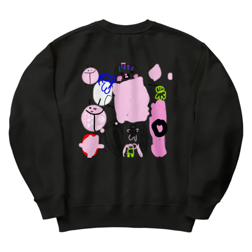 さえちゃんの家族 Heavyweight Crew Neck Sweatshirt