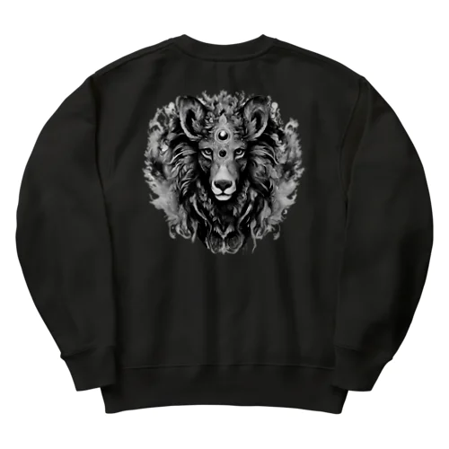 Mysterious Fantasy Animal（神秘的な空想の動物） Heavyweight Crew Neck Sweatshirt