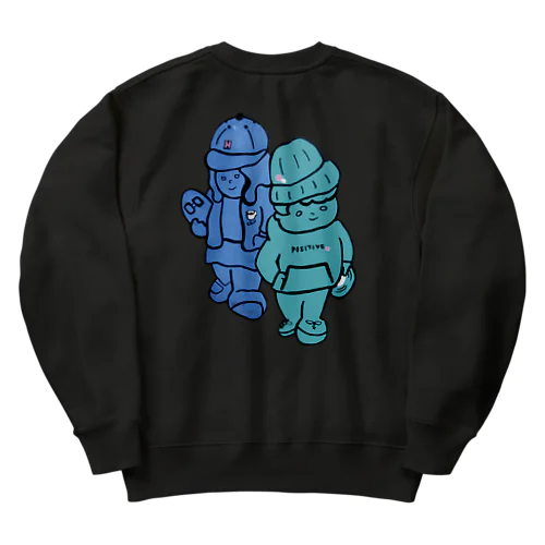 シティボーイくんとシティガールちゃん Heavyweight Crew Neck Sweatshirt