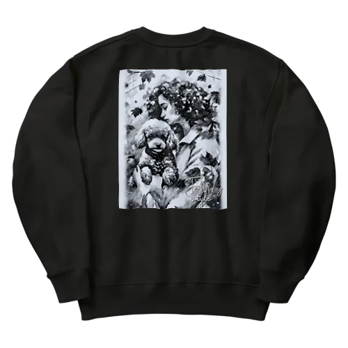 【Autumn】 toypoodle Heavyweight Crew Neck Sweatshirt