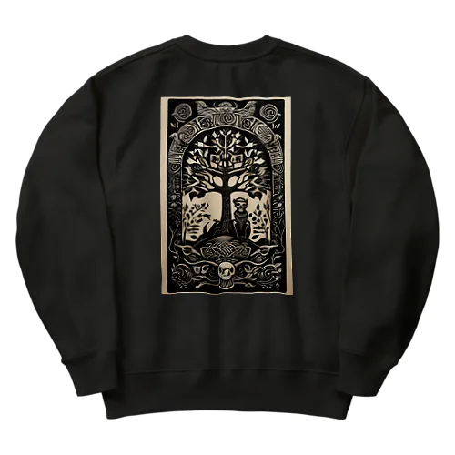 ドクロの木 Heavyweight Crew Neck Sweatshirt