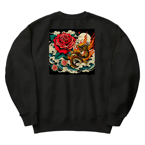 辰年アート Heavyweight Crew Neck Sweatshirt