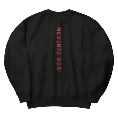 MEMENTO MORI テキストロゴ Heavyweight Crew Neck Sweatshirt