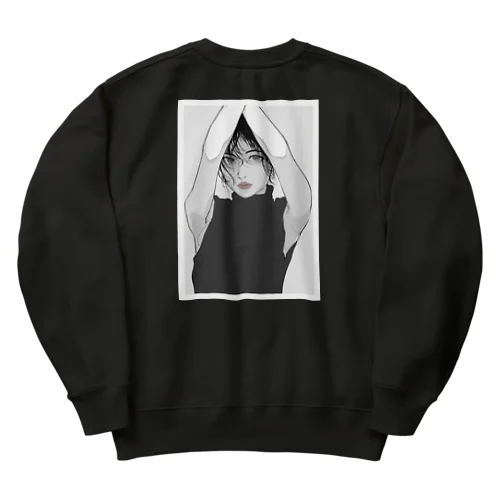 PORTRAIT_02 Heavyweight Crew Neck Sweatshirt