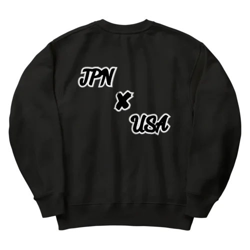 JPN✘USA Heavyweight Crew Neck Sweatshirt