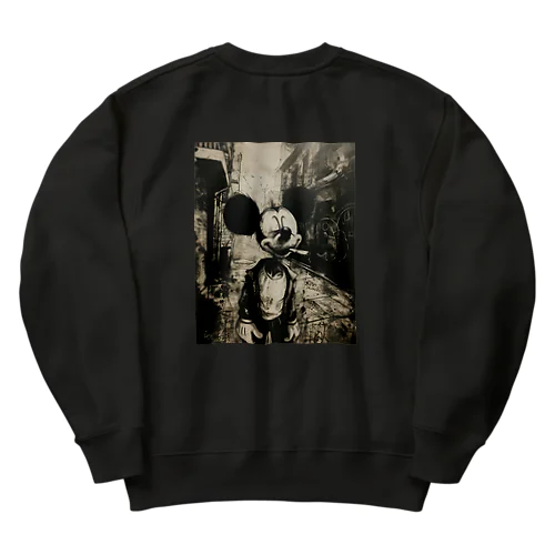 2024 Black edition Junkie Mickey  Heavyweight Crew Neck Sweatshirt