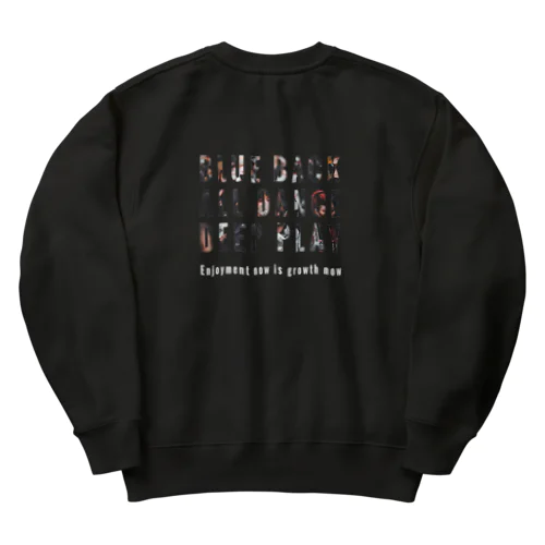 ブルーバックALL DANCE Heavyweight Crew Neck Sweatshirt