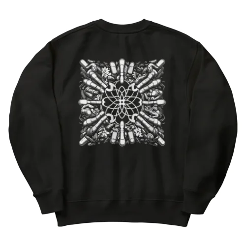 LOVE＆HOPE  【曼荼羅】 Heavyweight Crew Neck Sweatshirt