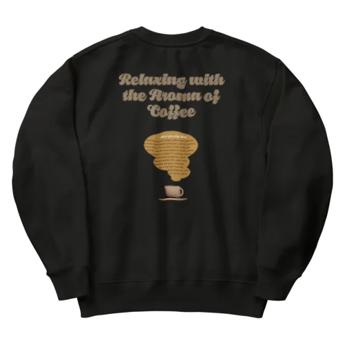 cafe day TypeA Heavyweight Crew Neck Sweatshirt