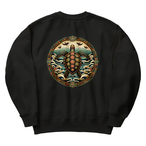 Ocean Dreams Logo Heavyweight Crew Neck Sweatshirt