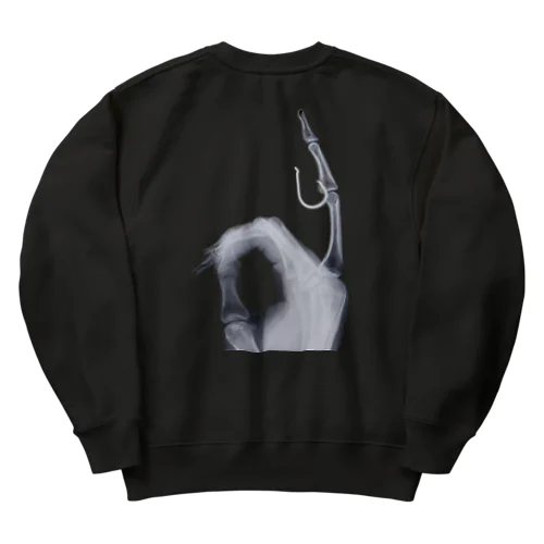 ファッキン釣針 Heavyweight Crew Neck Sweatshirt