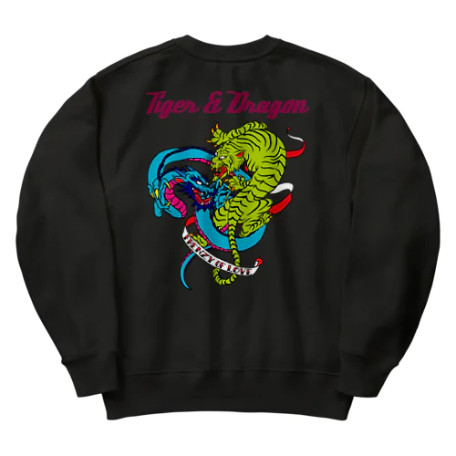 TIGER ＆ DRAGON Heavyweight Crew Neck Sweatshirt