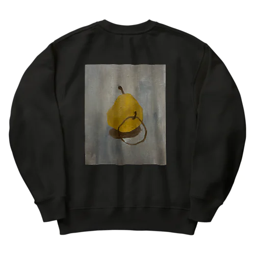 洋梨の絵 Heavyweight Crew Neck Sweatshirt