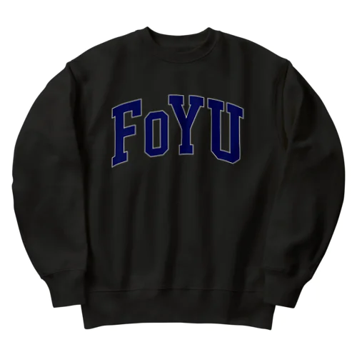 FoYU ARCH LOGO  Heavyweight Crew Neck Sweatshirt