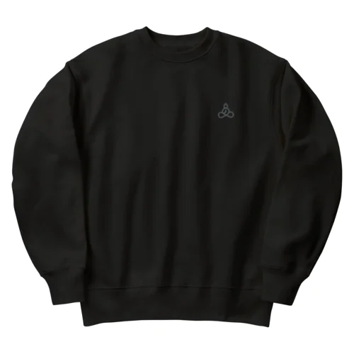 chigu_gray Heavyweight Crew Neck Sweatshirt