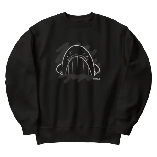 クジラくん Heavyweight Crew Neck Sweatshirt