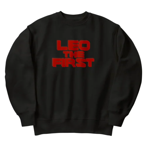 【獅子座】Leo the first (しし座いちばん) Heavyweight Crew Neck Sweatshirt