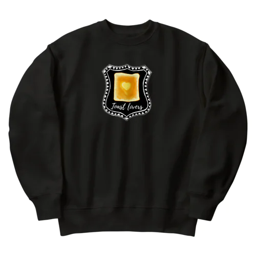 トーストが好きだ！ Heavyweight Crew Neck Sweatshirt