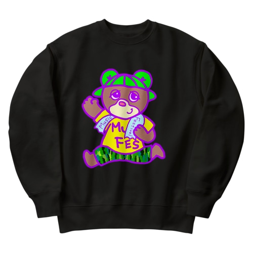 くま太くん。 Heavyweight Crew Neck Sweatshirt