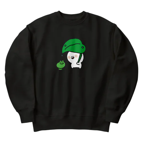 カエルさんとたらもちゃん Heavyweight Crew Neck Sweatshirt