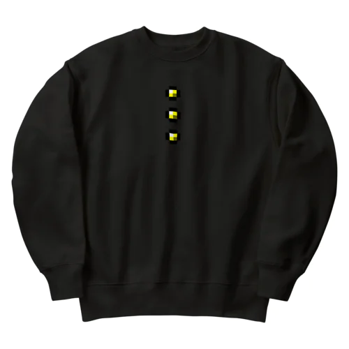 ドットボタン Heavyweight Crew Neck Sweatshirt