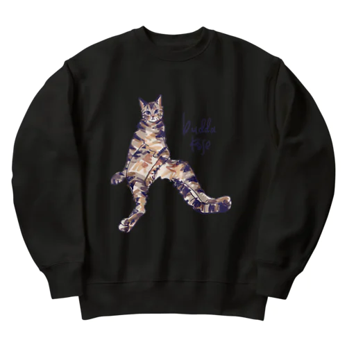 キジトラにゃんこ Heavyweight Crew Neck Sweatshirt