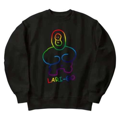 LARI-GO *RAINBOW* Heavyweight Crew Neck Sweatshirt