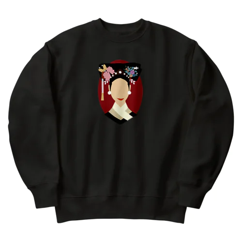 西太后 Heavyweight Crew Neck Sweatshirt