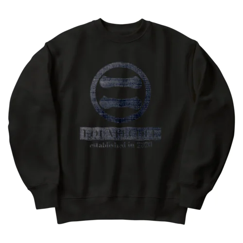 イコール学習塾デニム柄 Heavyweight Crew Neck Sweatshirt