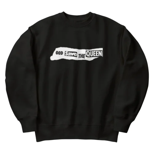 GODSAVETHEQUEEN Heavyweight Crew Neck Sweatshirt